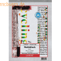 Notizblock A4 kariert 50 Blatt 60g wei