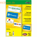 Sigel Design-Tischkarten wei VE=24