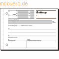 Sigel Quittung m.MwSt.Nachweis QU615