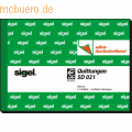 Sigel Quittung m.MwSt.Nachweis SD 21