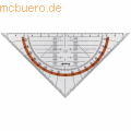 Rotring Geo-Dreieck mit Griff 16cm