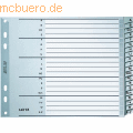 Leitz Register A4 A-Z PP 20 Blatt grau