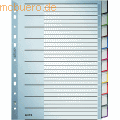 Leitz Register A4 PP 10 Blatt blanko