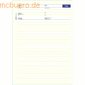 Zweckform Fax Vordruck A4 1009