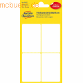 Zweckform Etiketten 54x35mm wei