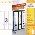 Zweckf.Ordner-Etiketten 4759 wei VE=75