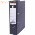 5* Ordner Wolkenmarmor schwarz 80mm