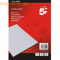 5* Briefblock ECF A4 50 Blatt