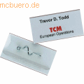Durable Namensschild mit Wellennadel