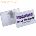 Durable Namensschild 54x90mm quer