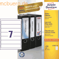 Zweckf.Ordner-Etiketten 3689 wei VE=700