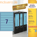 Zweckf.Ordner-Etiketten 4763 blau VE=140