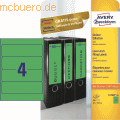 Zweckf.Ordner-Etiketten 4768 grn VE=80