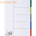 Ordner-Register A4 10 farbig 10teilig