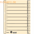 Leitz Trennbltter chamois 1657 VE=100