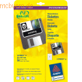 Zweckf. I/L/K Disk-Etiketten wei VE=200