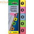 Sigel Haft-Marker Nummer sort.HN620 VE=5