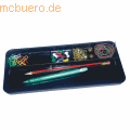 Federschale mit 6 Fchern