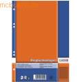 Ringbucheinlagen 74x127mm kariert VE=50