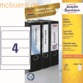 Zweckf.Ordner-Etiketten 3663 wei VE=400