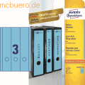 Zweckf.Ordner-Etiketten 4753 blau VE=60