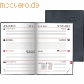 Taschenkalender A6 1Woche/2Seiten schw.