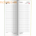Tagebuch 11,3x30,3cm 1Tag/Seite chamois