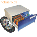 Exponent CD-Archivbox f. 200 CDs grau