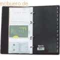 Visitenkarten-Ringbuch A5 schwarz