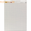 Post-it - Flipchart-Block Super Sticky Meeting Chart 90g/qm kariert 30 Blatt weiß