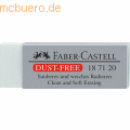Faber Castell - Radiergummi Dust Free 62x22x12mm für Bleistifte