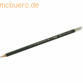 Faber Castell - Bleistift 9000 HB mit Radierer