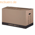 smartboxpro - Umzugskarton Cargo-Box X 637x360x340mm braun