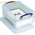 Really Useful Box - Aufbewahrungsbox 9l 395x255x155mm PP transparent