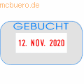 Colop - Textstempel Printer S 260/L mit Datumsanzeige 'Gebucht'