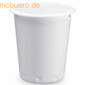 Durable - Papierkorb 13l weiß