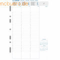 Quo Vadis - Kalender-Einlage Exatime 21 14,2x21cm 1 Woche/2 Seiten senkrecht 2023