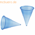 Papstar - Spitzbecher 19618 115ml PP blau 1000 Stück