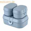 koziol - Koziol Lunchbox-Set Pascal Mini 7151716 blau