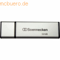 Soennecken - USB-Stick 71614 2.0 32GB schwarz/silber