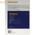 Soennecken - Briefblock 2310 DIN A5 70g blanko 50 Blatt weiß