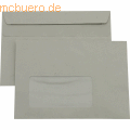 k.A. - Briefumschlag C6 RC 75g mit Fenster selbstklebend grau 1.000 Stück
