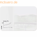 Sigel - Glas-Whiteboard Artverum weiß abgerundete Ecken 1800x1200x10mm