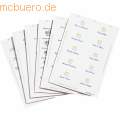 Durable - Einsteckschilder 30x60mm 20 Bogen (540 Schilder) weiß