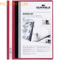 Durable - Angebotshefter Duraplus A4 mit Sichttasche Folie rot