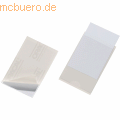 Durable - Visitenkarten-Tasche Pocketfix 90x57mm transparent VE=10 Stück