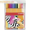 Stabilo - Fineliner point 88 Individual Just like you Etui VE=15 Farben