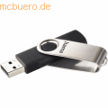 Hama - USB-Stick FlashPen Rotate 00090891 8GB USB2.0 schwarz/silber
