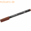 Staedtler - Folienstift Lumocolor S permanent braun