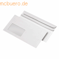 Mailmedia - Briefumschlag 30006838 DL mit Fenster selbstklebend 75g weiß 1000 Stück